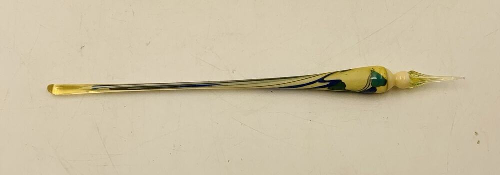 Francesco Rubinato Glass Fountain Ink Dipping Pen Italy